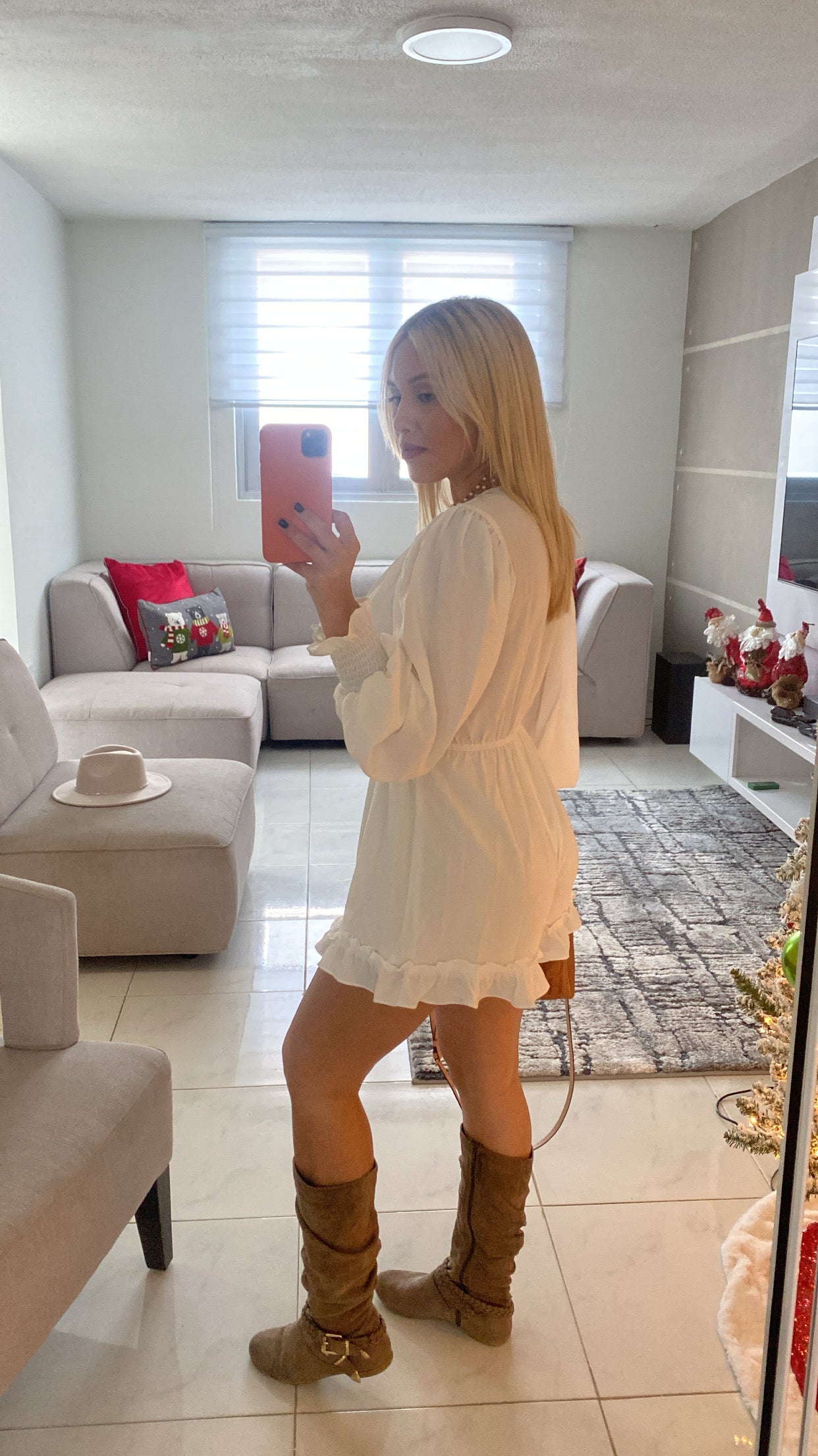 White Romper